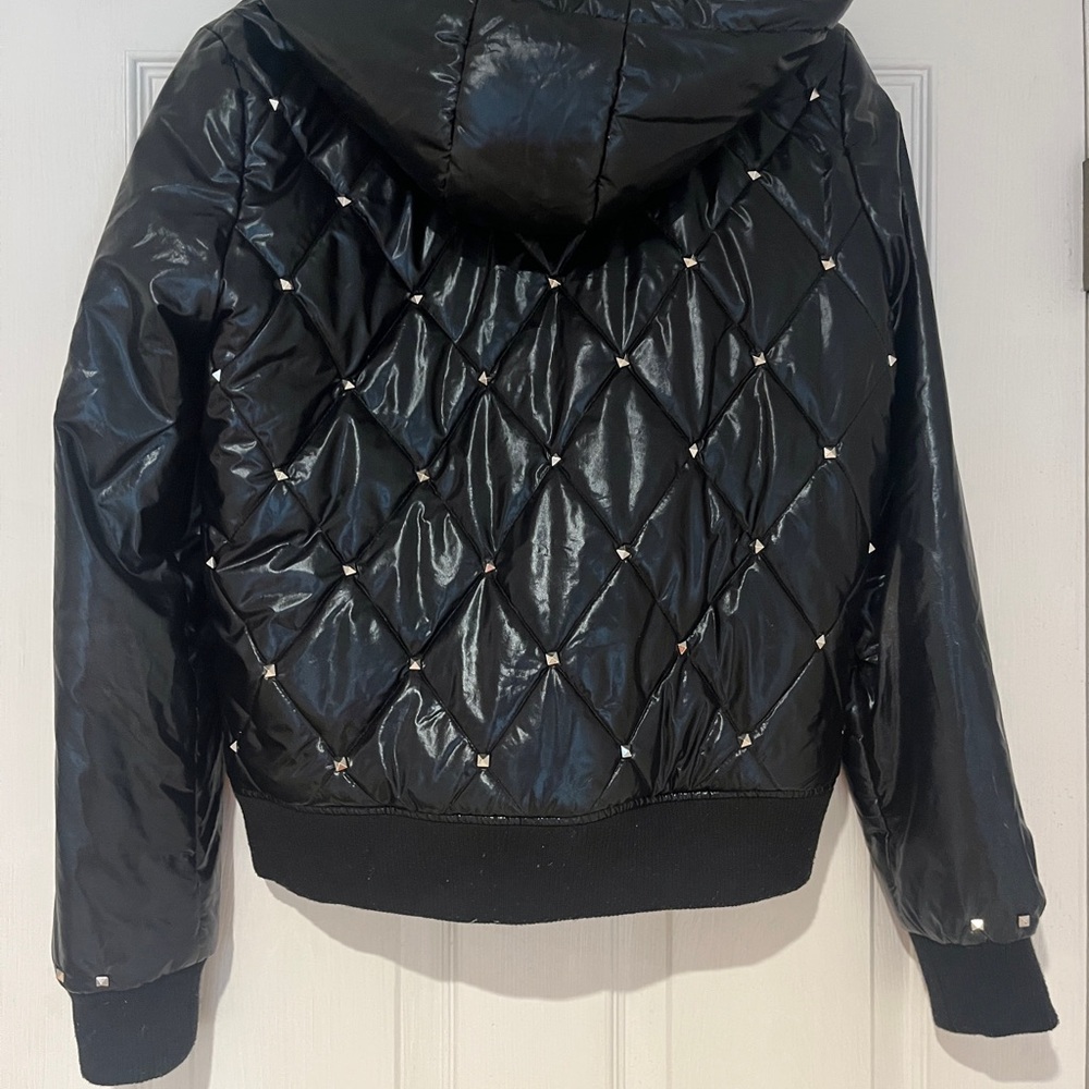 Generation Love Black Quilted Puffer Jacket